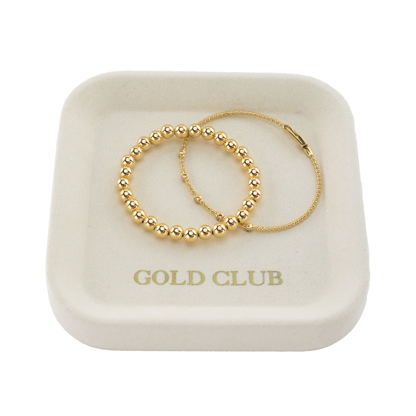 14k Solid Gold Diamond Station Flex Bangle