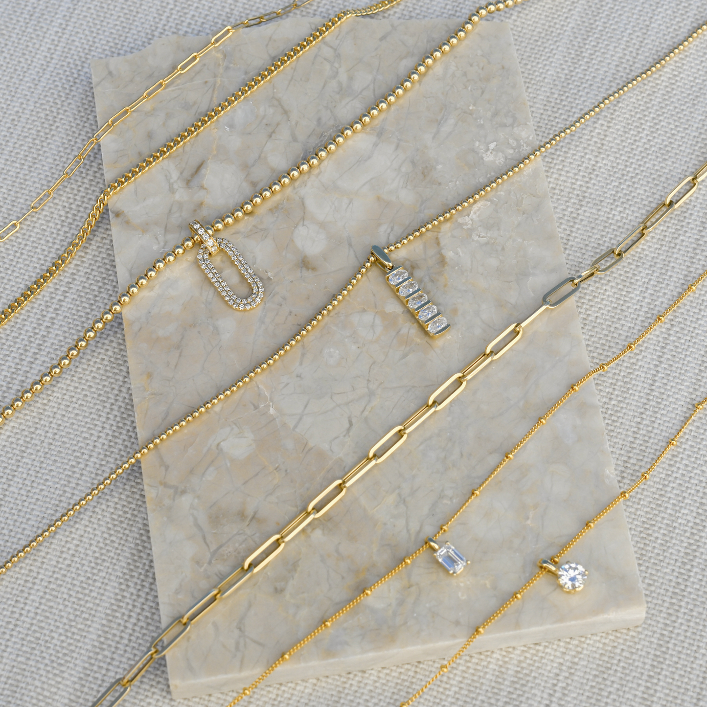 2mm Gold Necklace