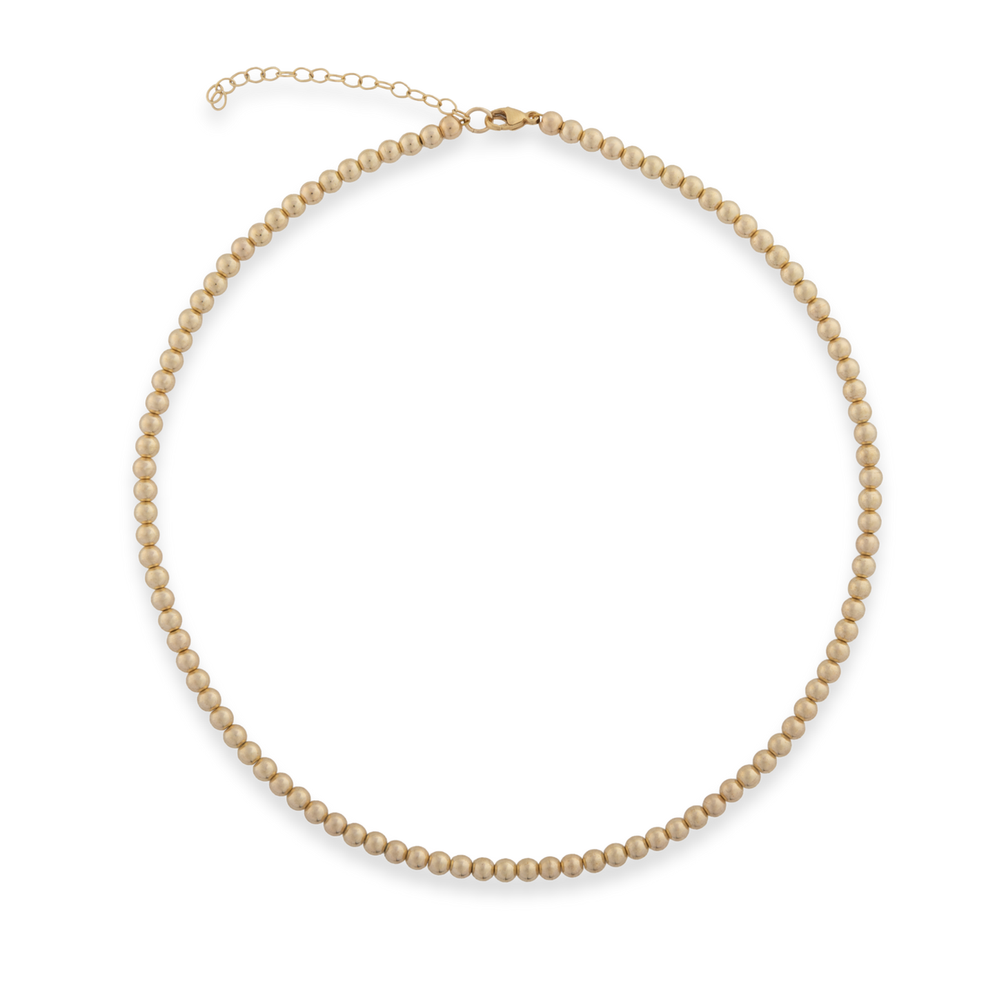 4mm Gold Necklace
