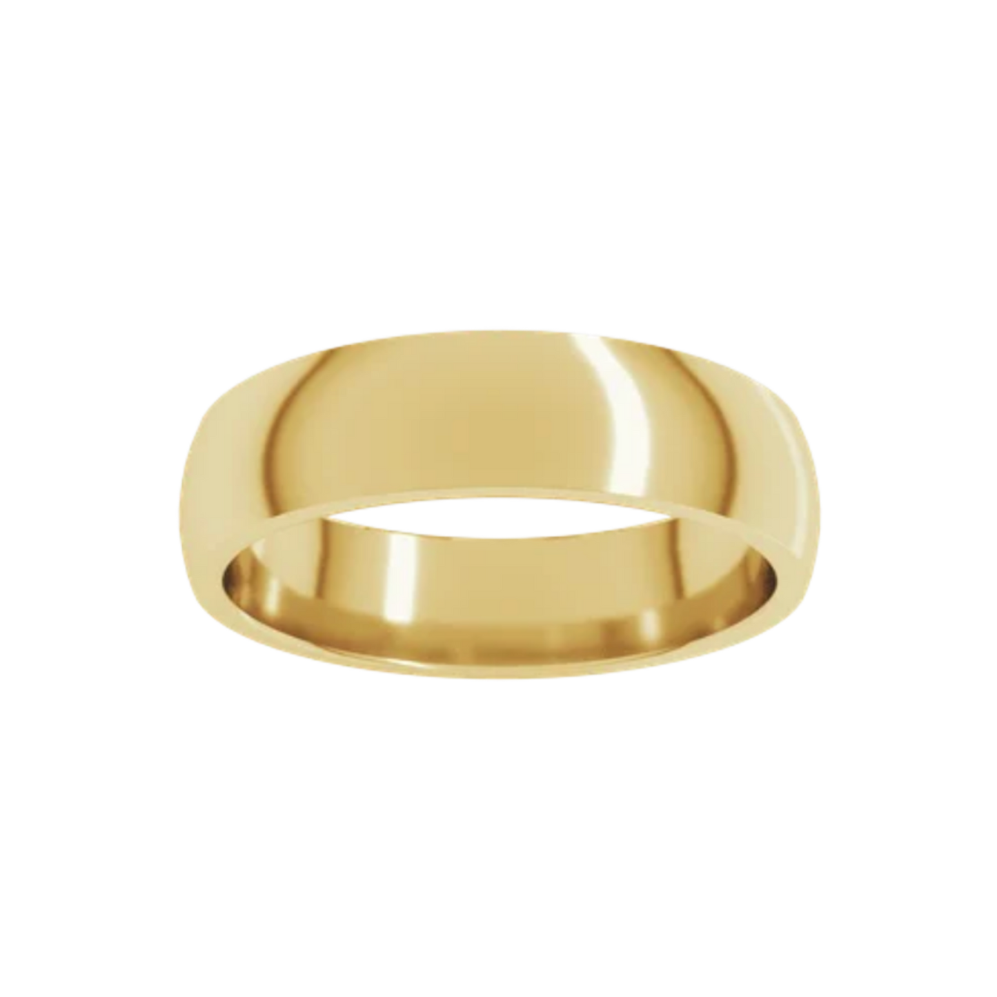 Gold Club Jewelry House Custom Men's Wedding Band in 14k yellow gold