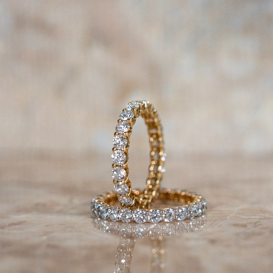 Gold Club Jewelry House Classic Eternity Band