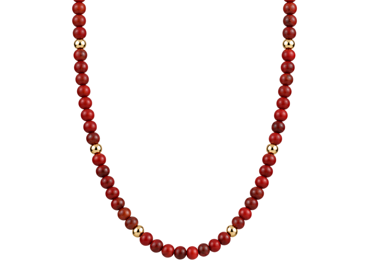 Red Agate Gold Filled