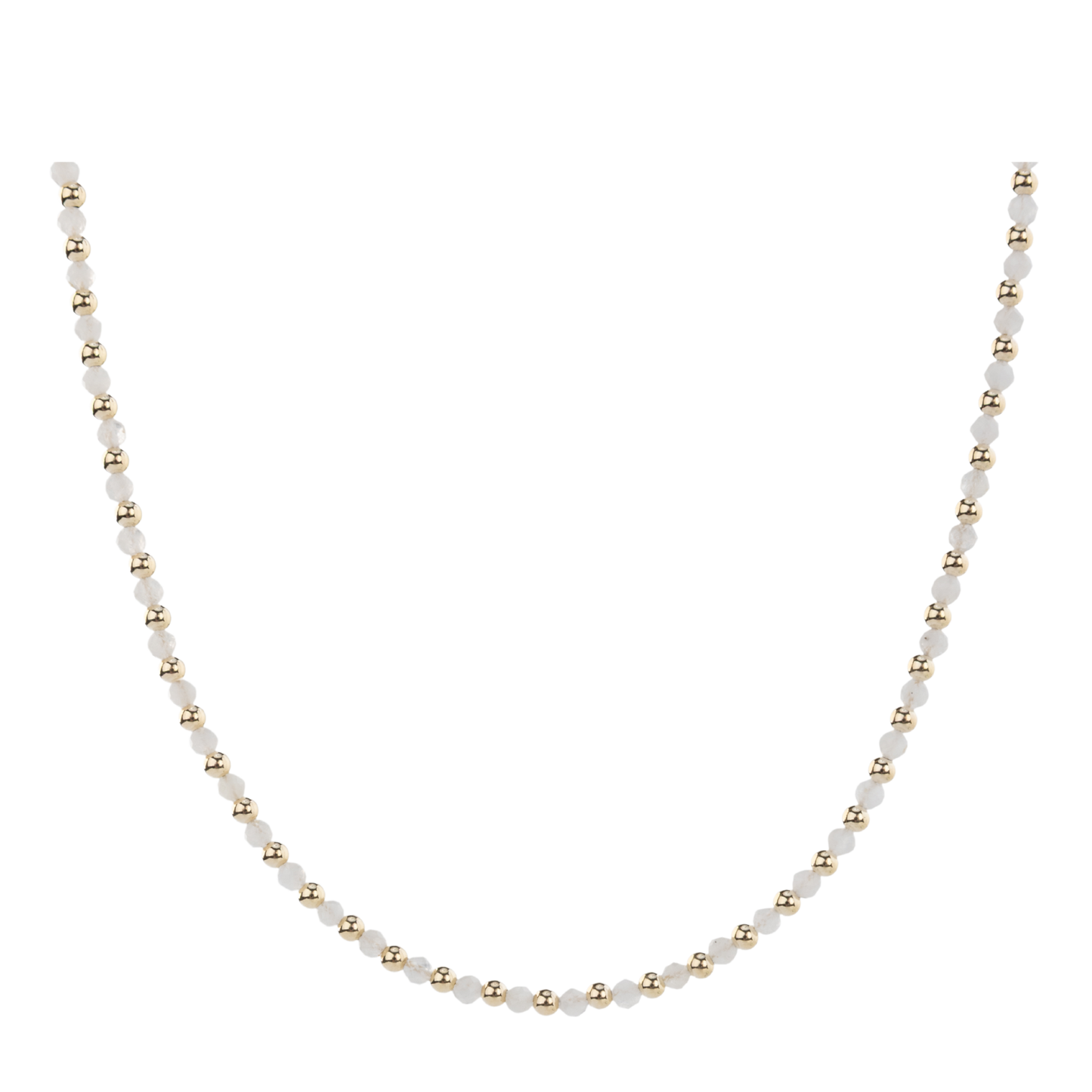 White Moonstone Necklace
