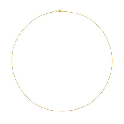 14k Solid Gold Box Chain from Gold Club Jewelry House