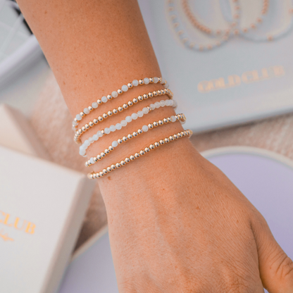 White Moonstone Signature Stack