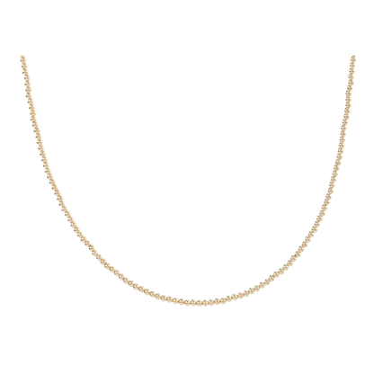 2mm Gold Necklace