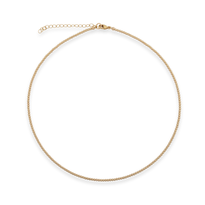 2mm Gold Necklace