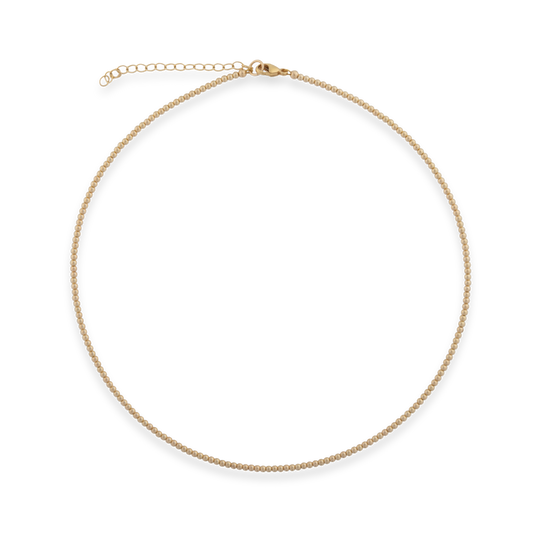 2mm Gold Necklace