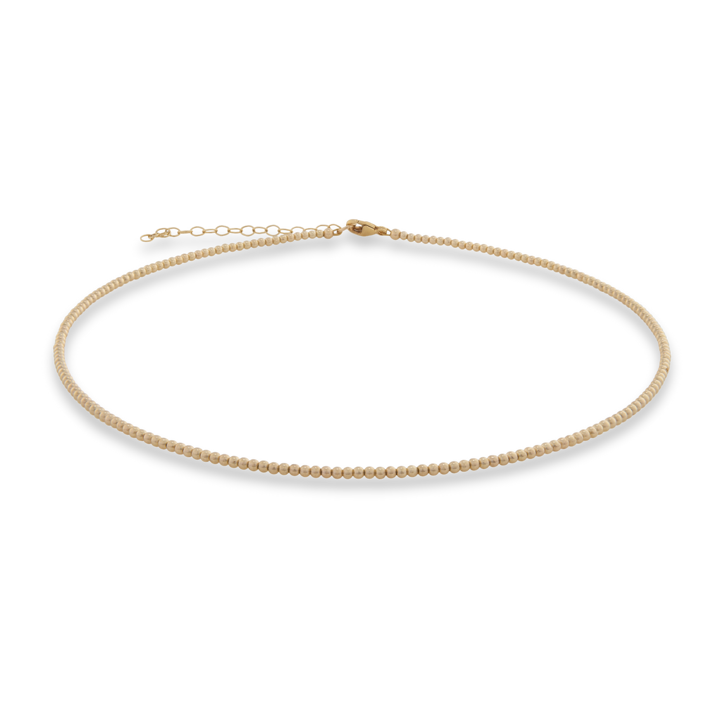 2mm Gold Necklace