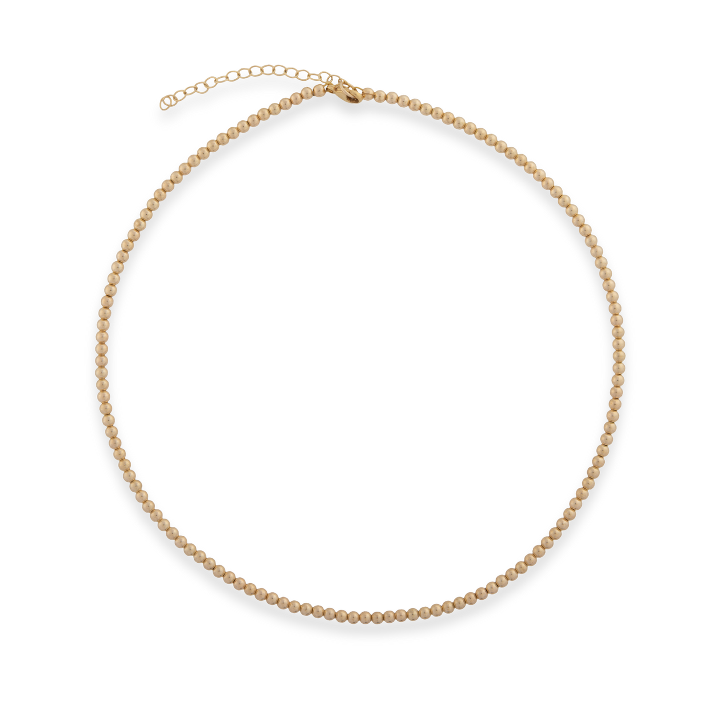 3mm Gold Necklace