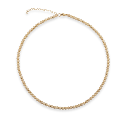4mm Gold Necklace