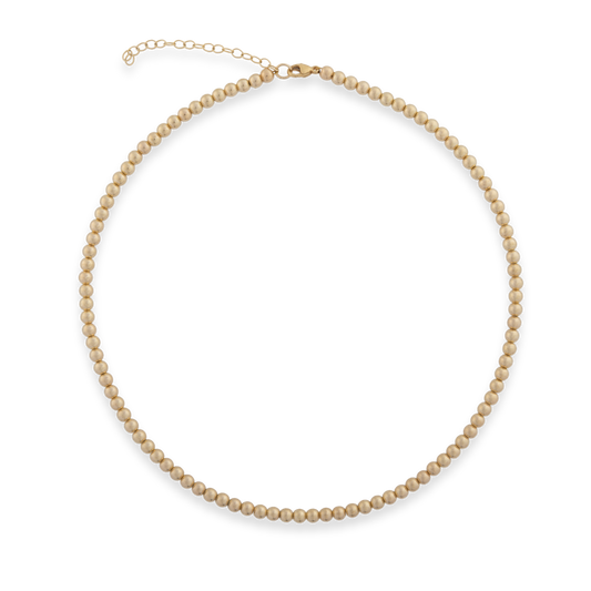 4mm Gold Necklace