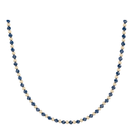 Blue Zircon Necklace
