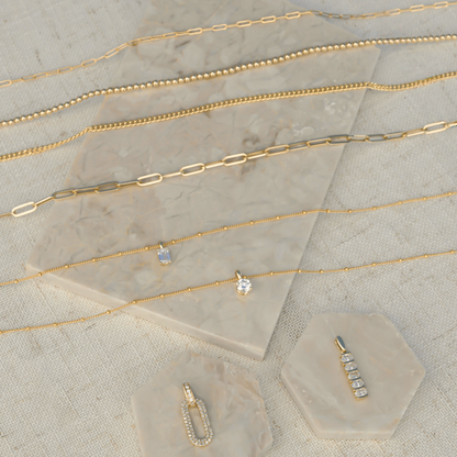 4mm Gold Necklace