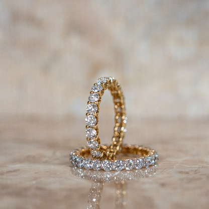 Gold Club Jewelry House Classic Eternity Band