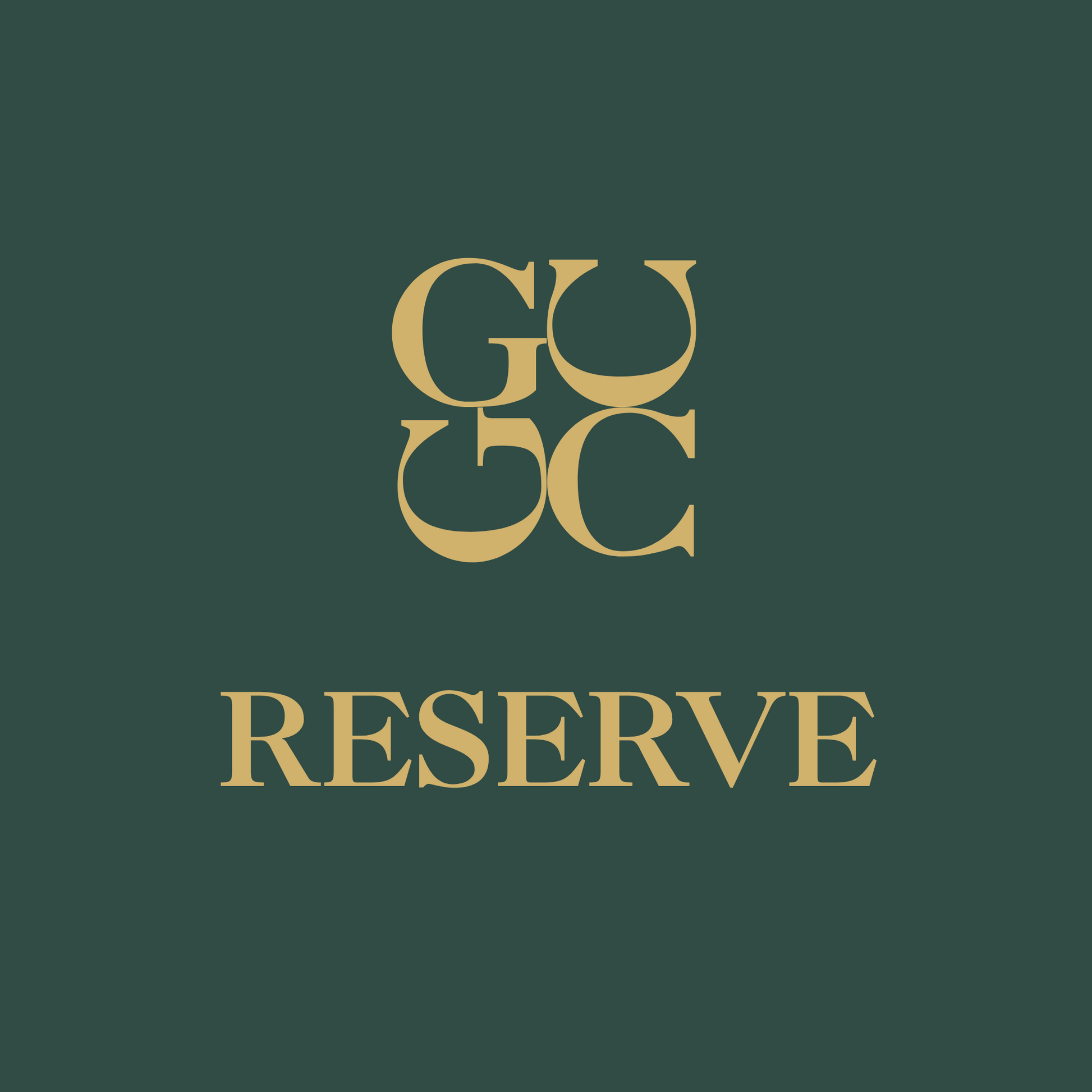 The Gold Club motif and reserve logo