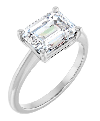 Platinum Solitaire Engagement Ring