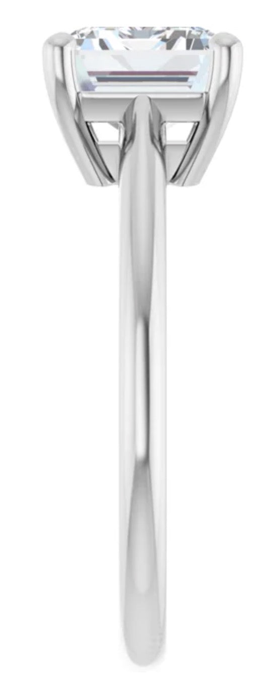 Platinum Solitaire Engagement Ring