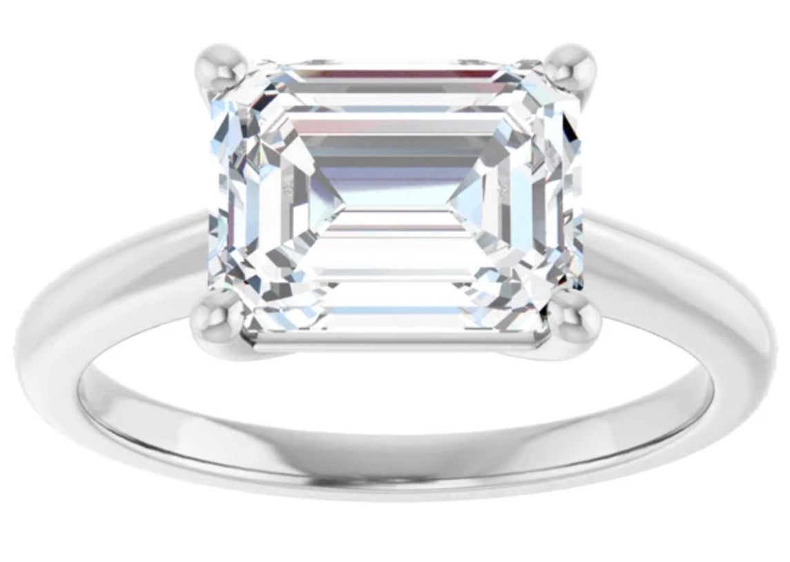 Platinum Solitaire Engagement Ring