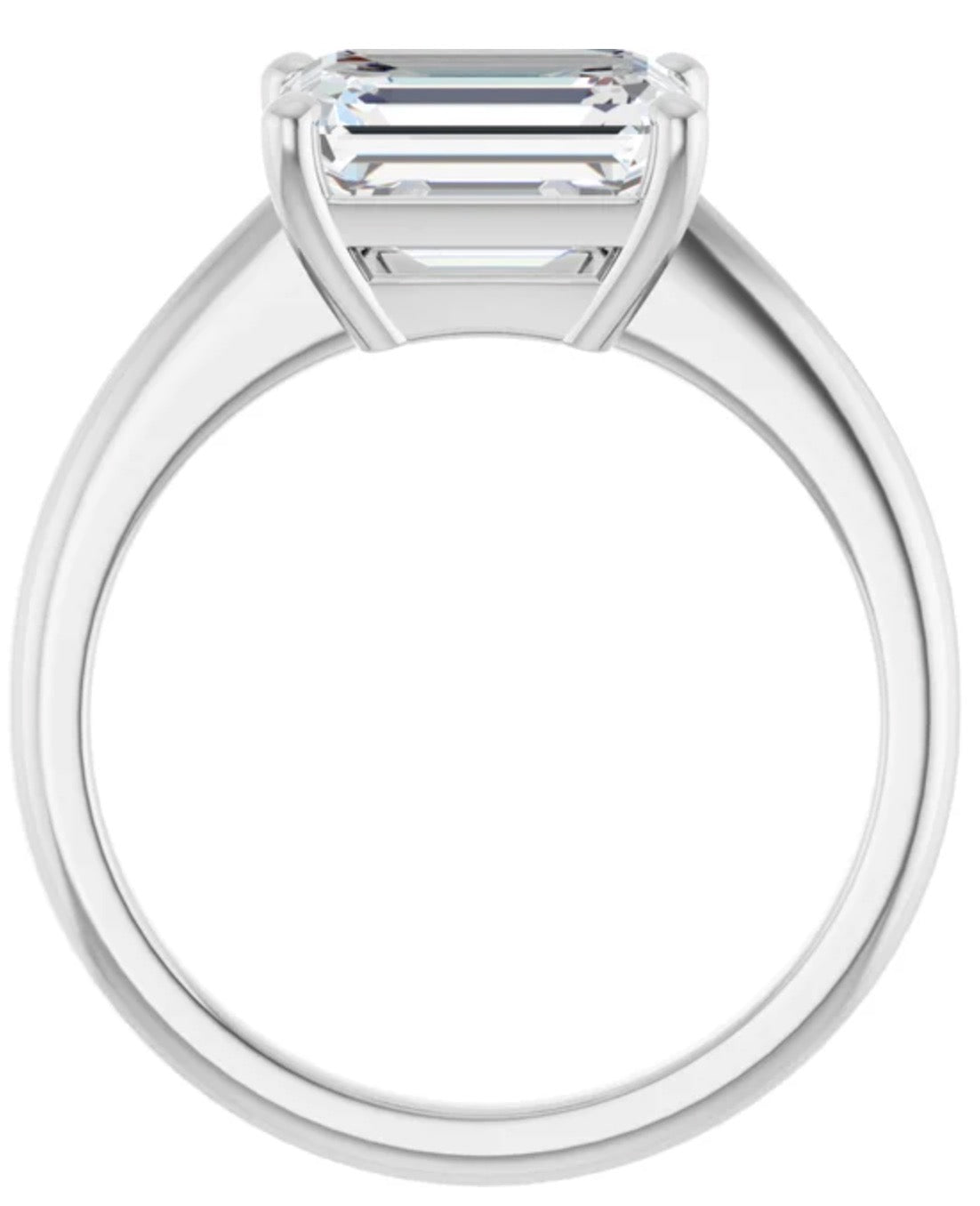 Platinum Solitaire Engagement Ring