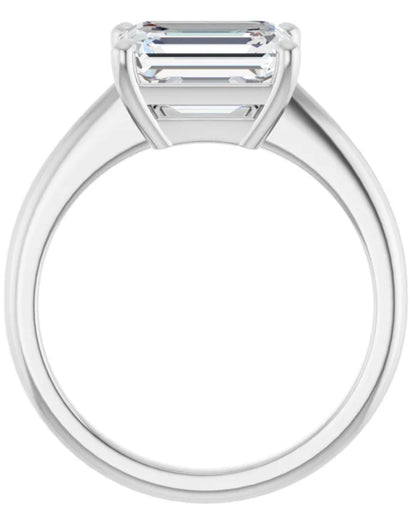 Platinum Solitaire Engagement Ring