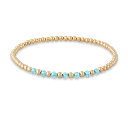 Light Blue (Aqua) Zircon Arc