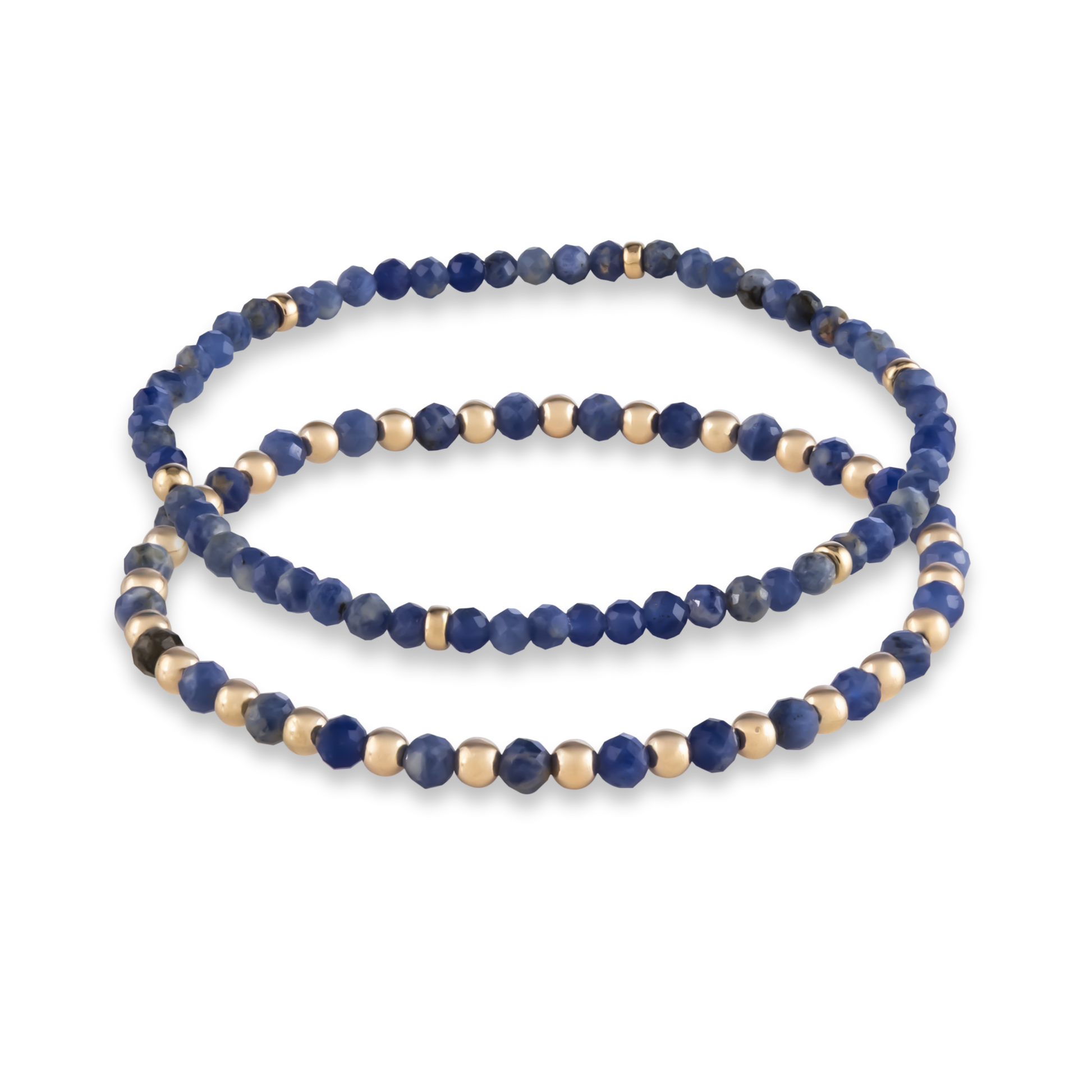 The Official Bracelet Stack of TCU from Gold Club Jewelry House by Shannon Hudson