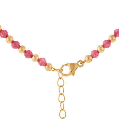 Pink Zircon Necklace