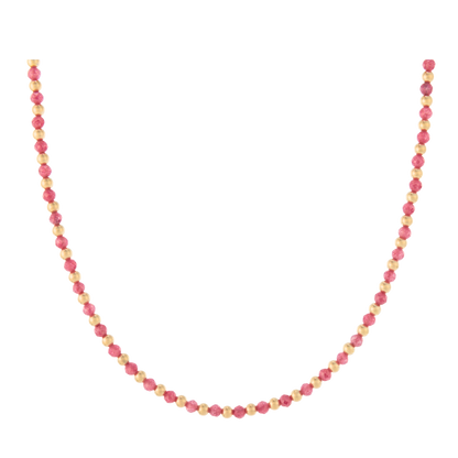 Pink Zircon Necklace