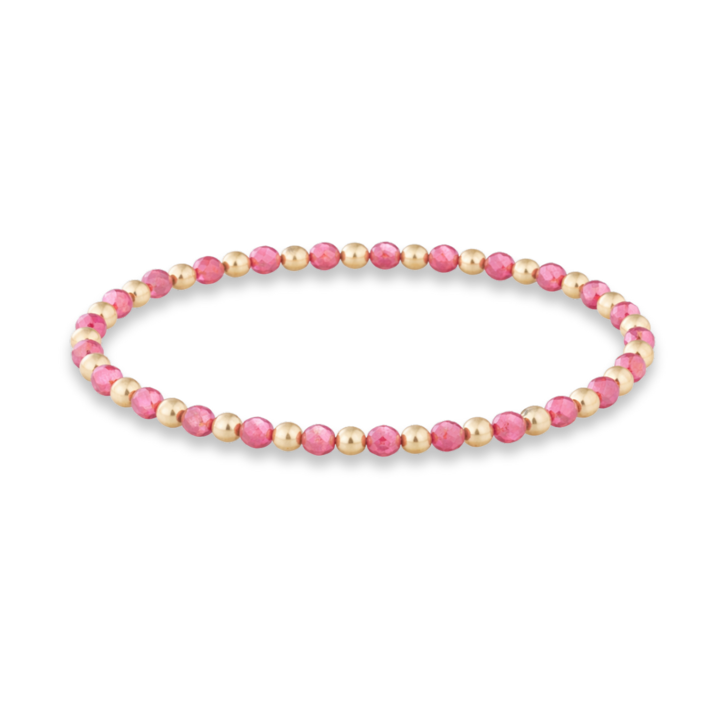 Pink Zircon and gold bracelet from Gold Club Jewelry House