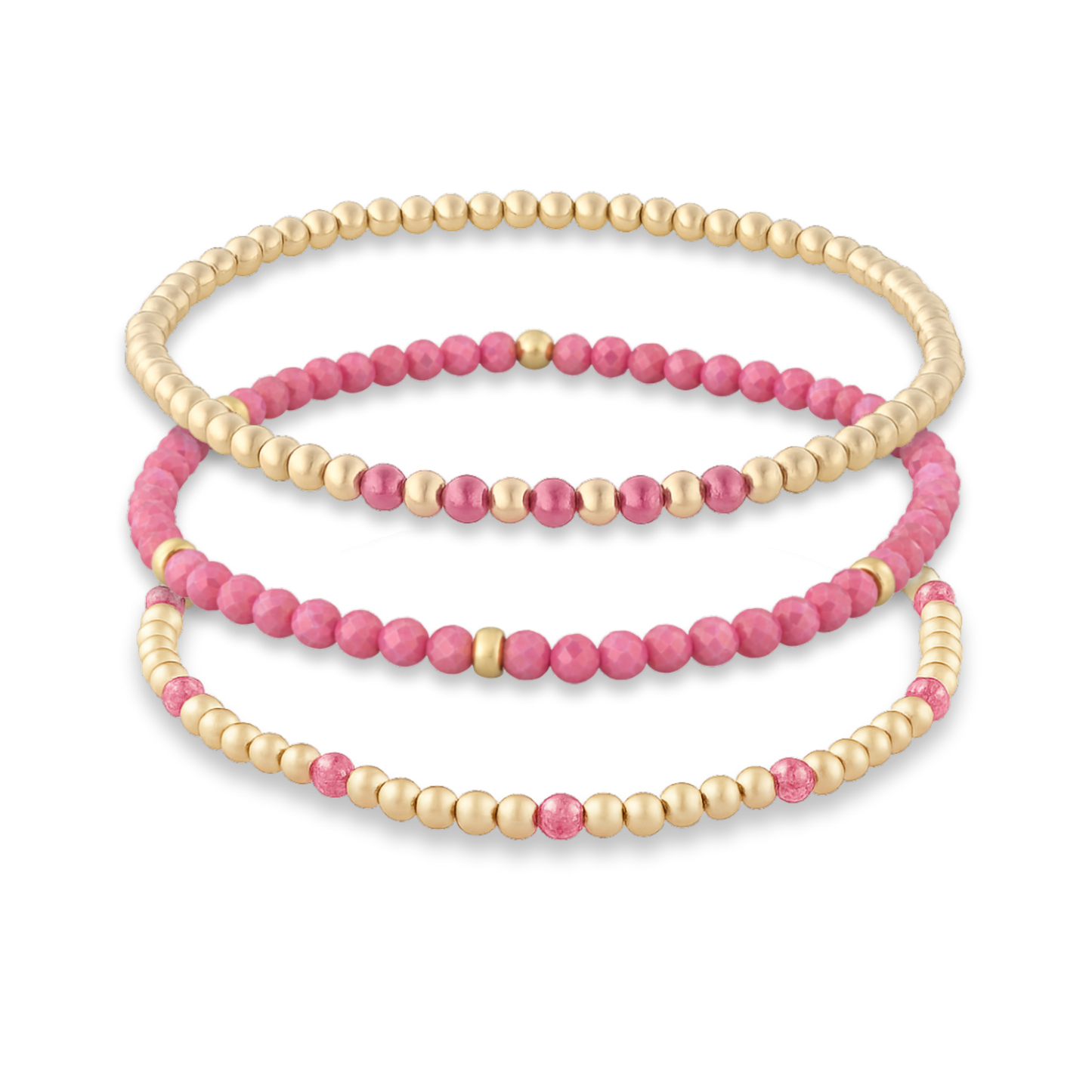 Pink Zircon Mini Stack
