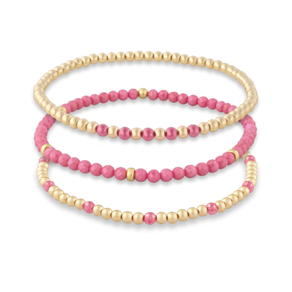 Pink Zircon Mini Stack