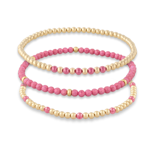Pink Zircon Mini Stack