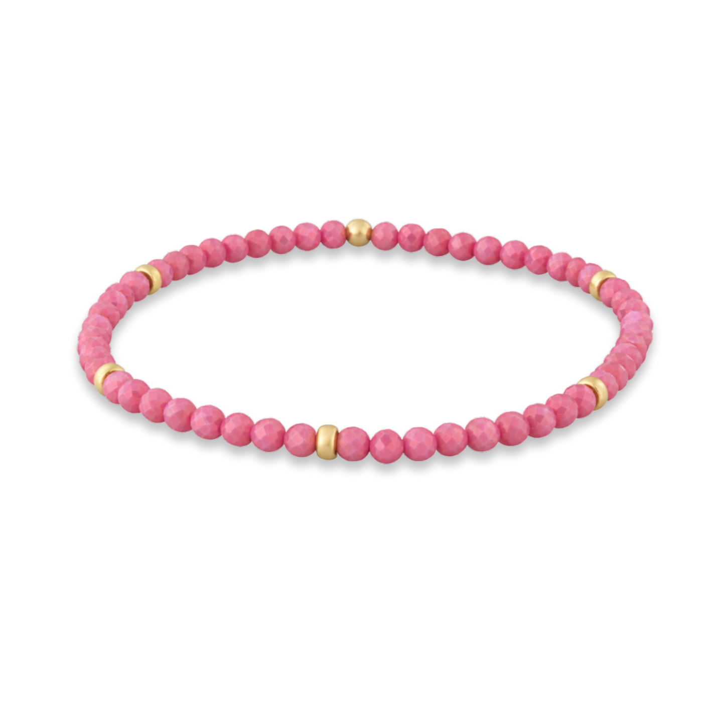 Pink Zircon and gold bracelet from Gold Club Jewelry House