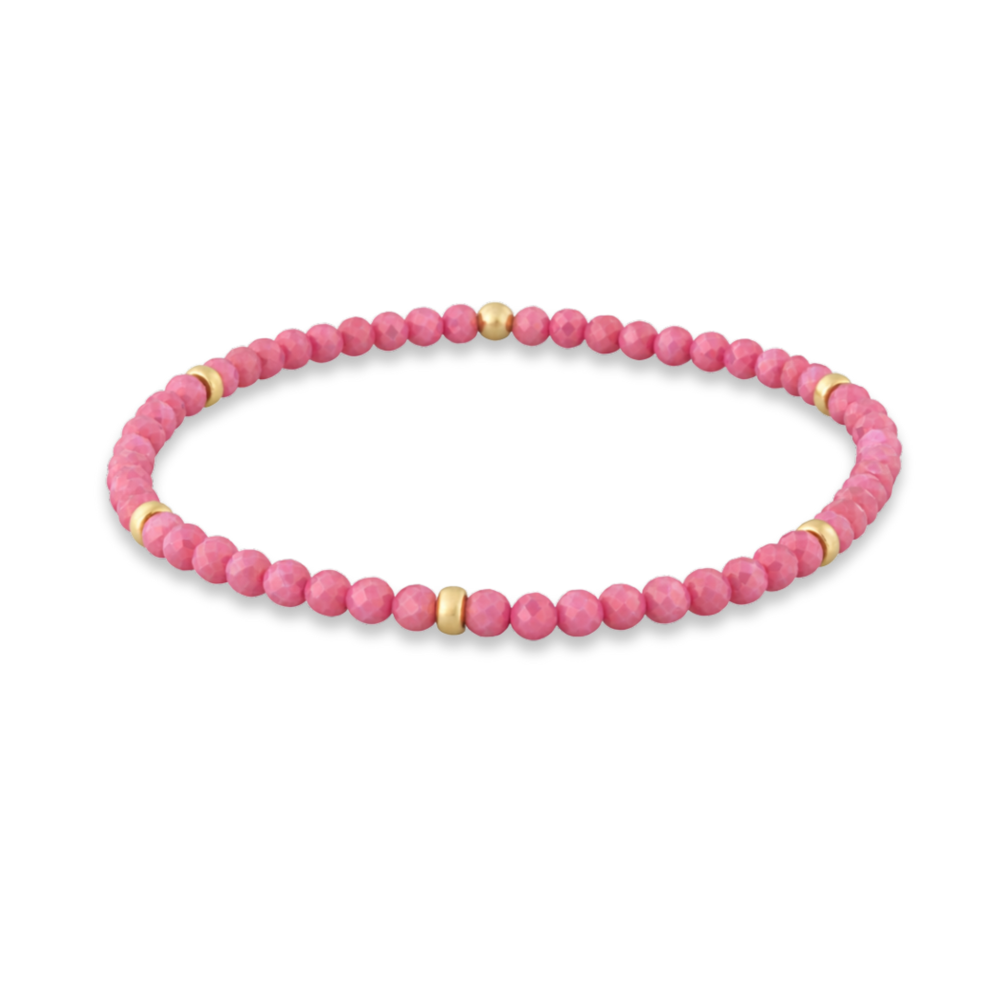 Pink Zircon and gold bracelet from Gold Club Jewelry House