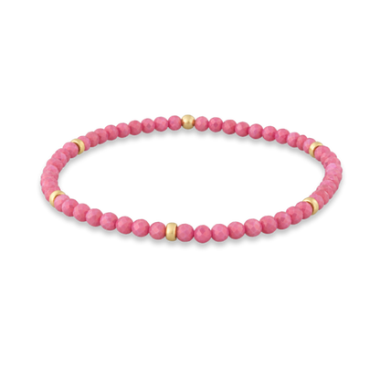 Pink Zircon and gold bracelet from Gold Club Jewelry House