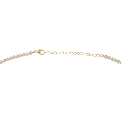 White Moonstone Necklace