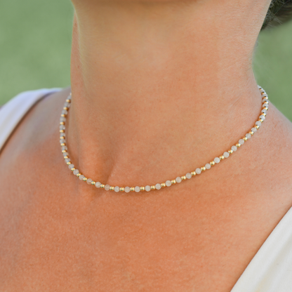 White Moonstone Necklace
