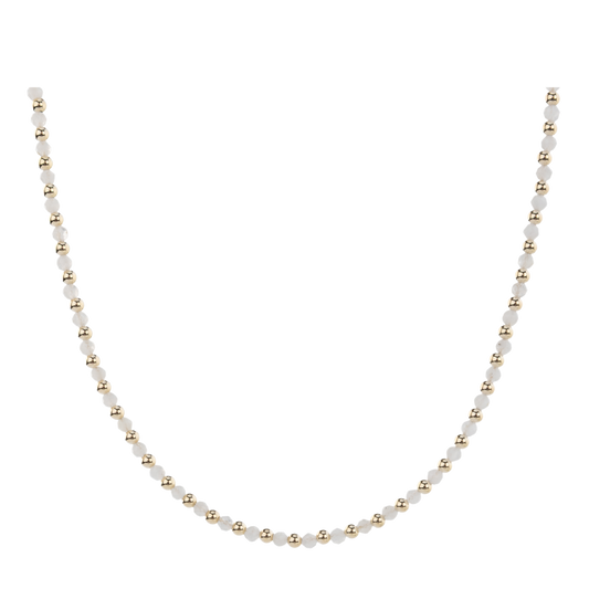 White Moonstone Necklace